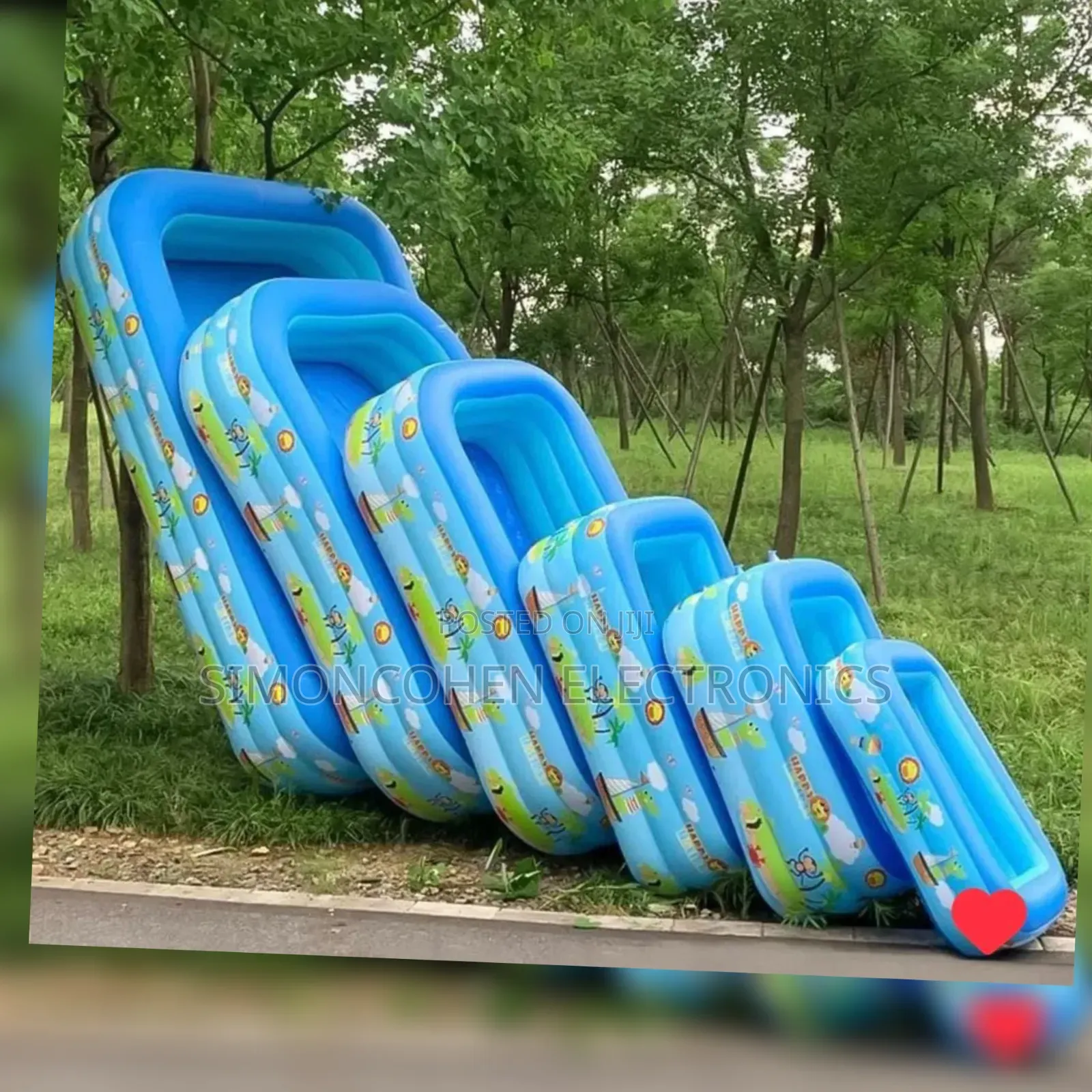 2.1m Inflatable Swimming Pool