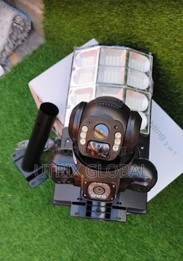 180w Solar 4g Triple Lens Cctv Camera With Phone Monitoring - main view