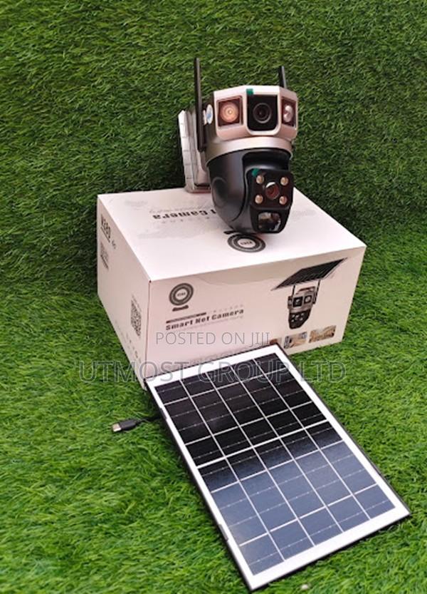 Smart Solar 4g CCTV Camera Dual Lens With App Monitoring - main view