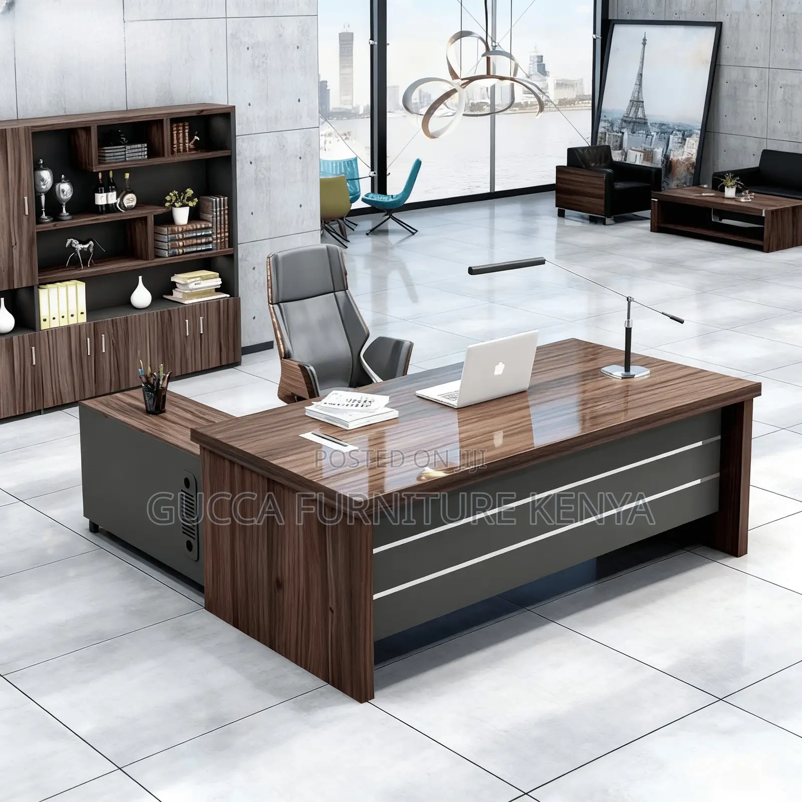 180cm Ceo Executive L-shaped Office Table