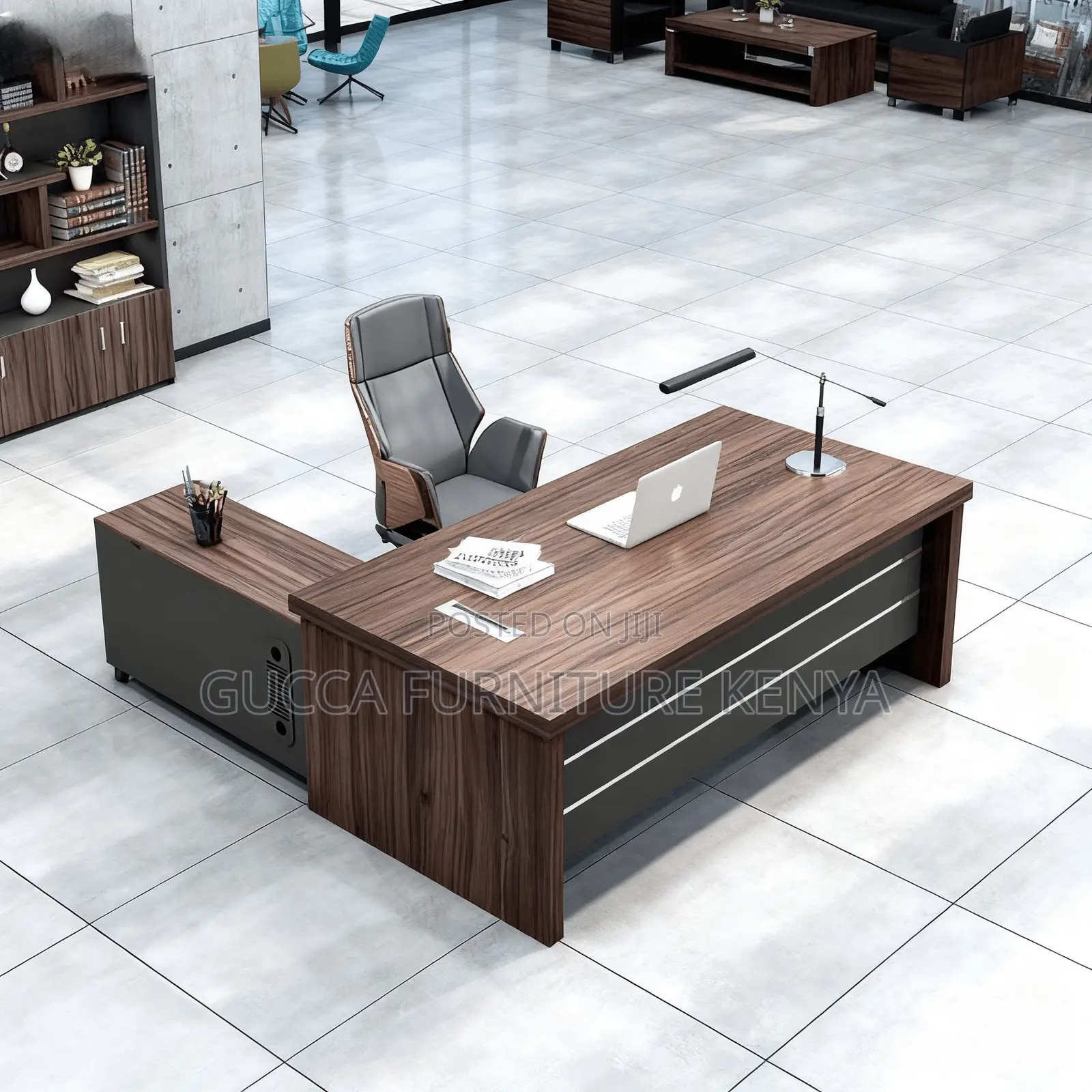 180cm Ceo Executive L-shaped Office Table