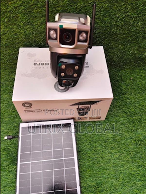 Solar 4g Dual Lens Cctv Camera With Night Vision And App Control