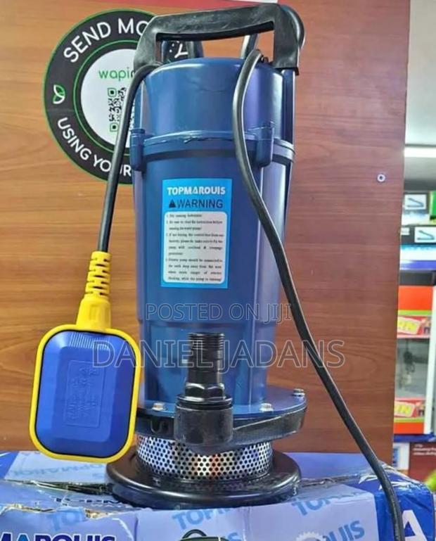 Submersible 1hp Water Pump, 32m Lift
