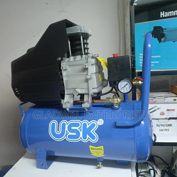 Affordable 25l Usk Air Compressor Direct Drive - thumbnail 2