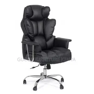 Leather Executive Reclining Computer Chair
