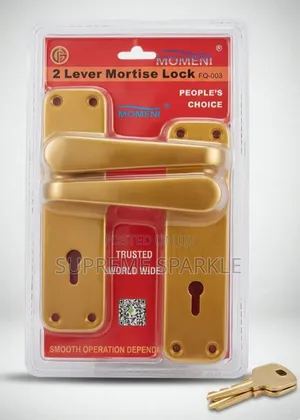 Momeni 2 Lever Mortise Lock, Model Fq-003,