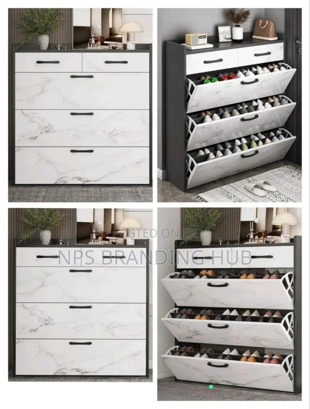 Bucket Flip Shoe Rack 120*100*24 Cm Zn