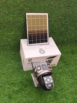 Solar Powered 4g Security Camera Dual Lens for Home Protection - thumbnail 2