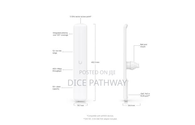 Unifi Airmax 5ghz Liteap Ac Access Point (Lap-120)