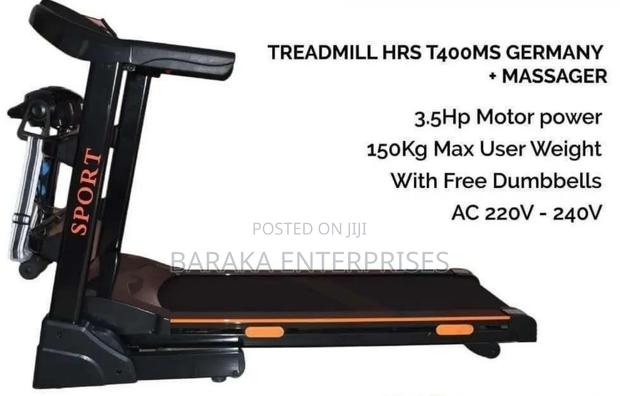 Auto Incline Treadmill With Massage Belt