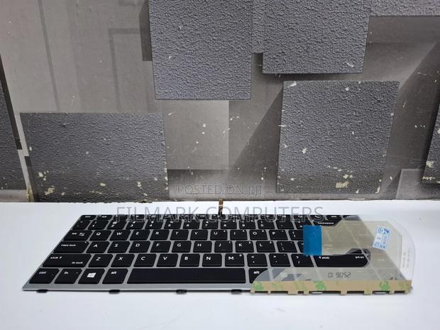 Replacement Us Keyboard For Hp Elitebook 840 G5 Silver Frame Backlit - thumbnail 4
