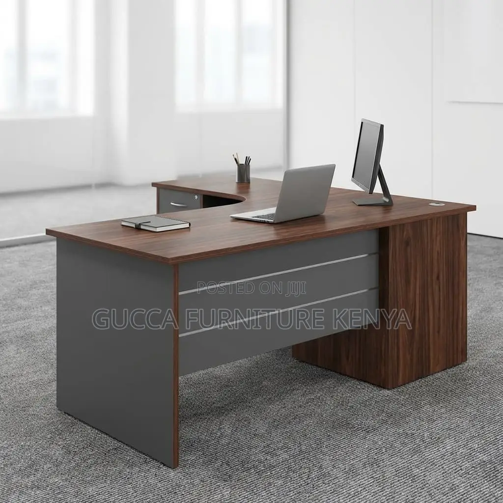 1.4m Executive Curved Office Study Desk