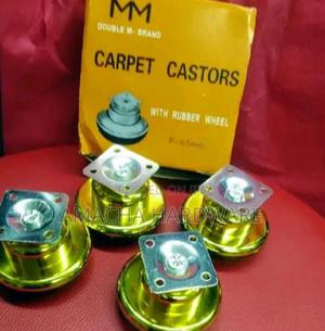 Carpet Castors With Rubber Wheels - main view