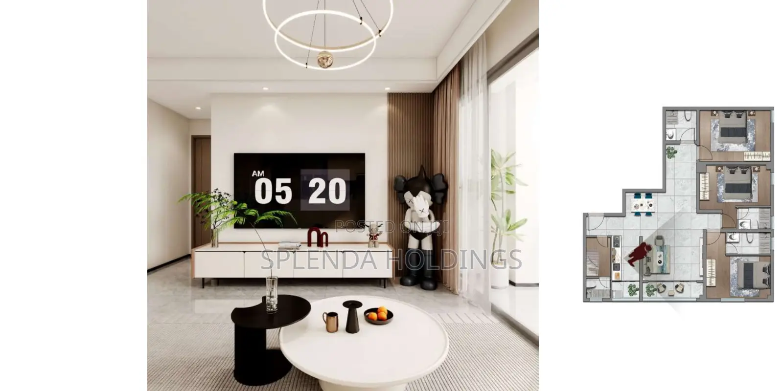3bdrm Apartment in Kileleshwa for sale
