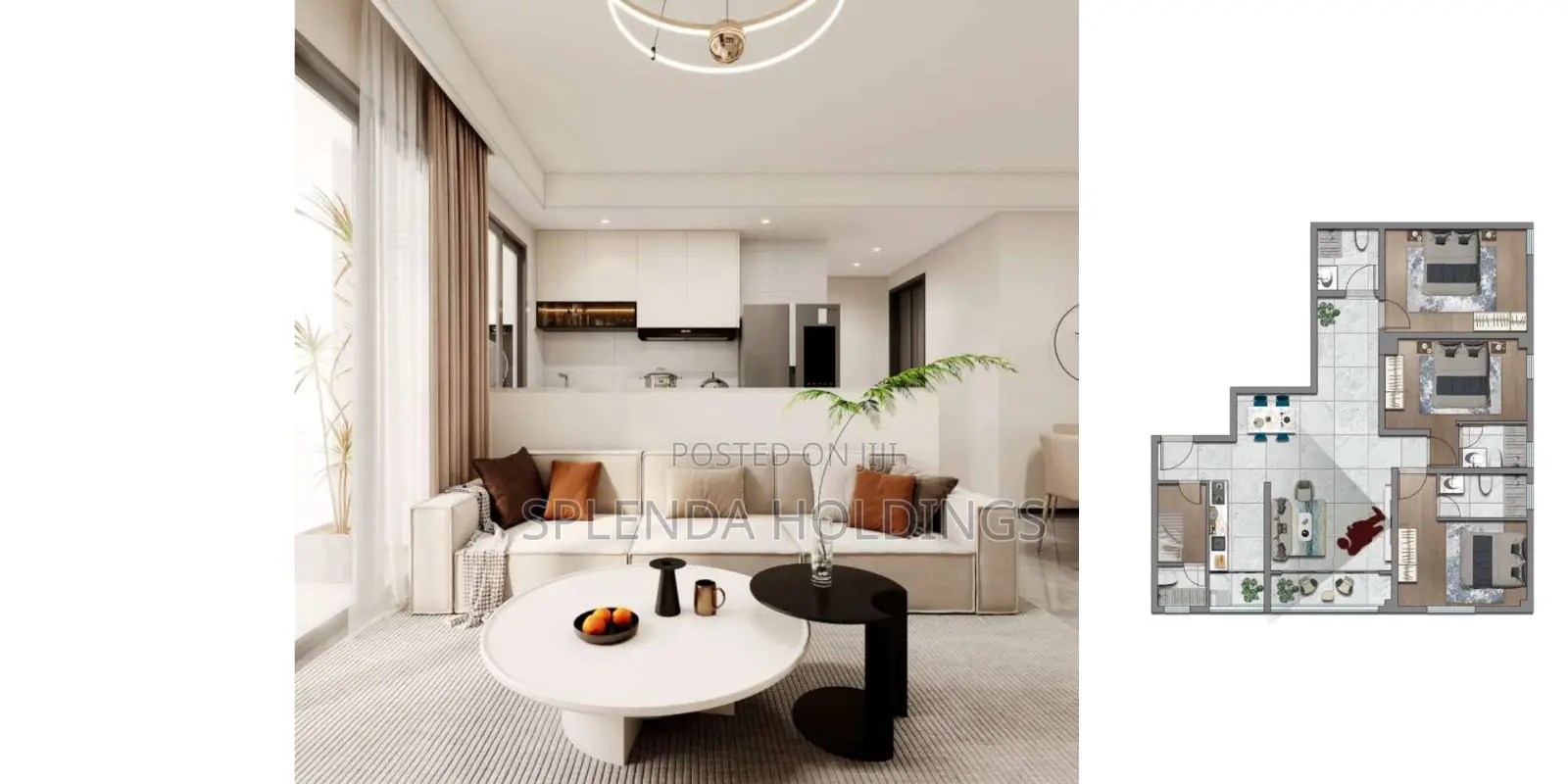 3bdrm Apartment in Kileleshwa for sale