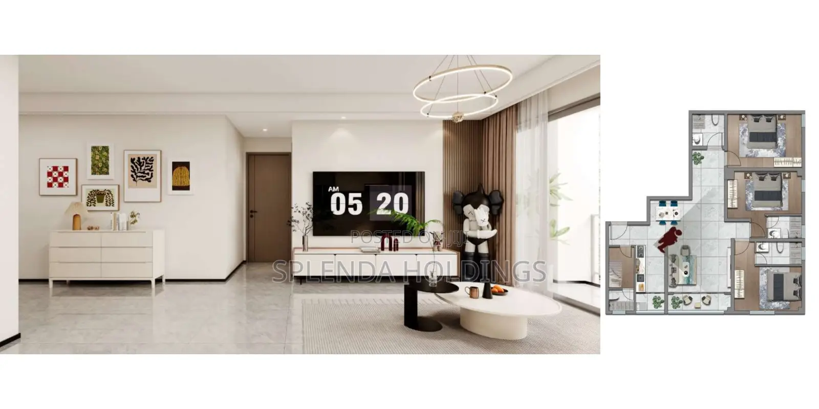 3bdrm Apartment in Kileleshwa for sale