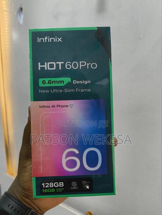 New Infinix Hot 60 Pro 128 GB Silver