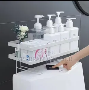 Single Layer Over The Toilet Rack Zn