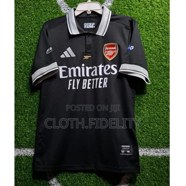Arsenal Black Polo Concept Kit. - thumbnail 2