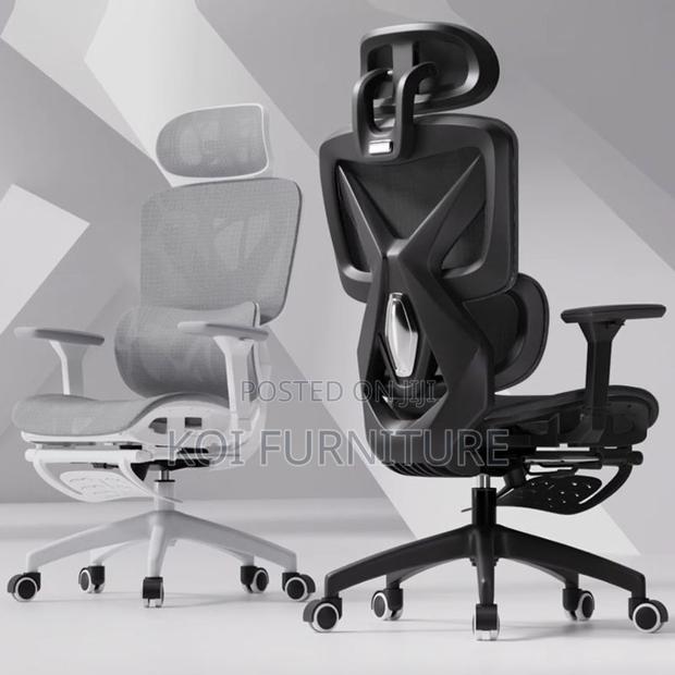 Office Chair; Orthopedic High Back Seat With Lumbar Support - main view