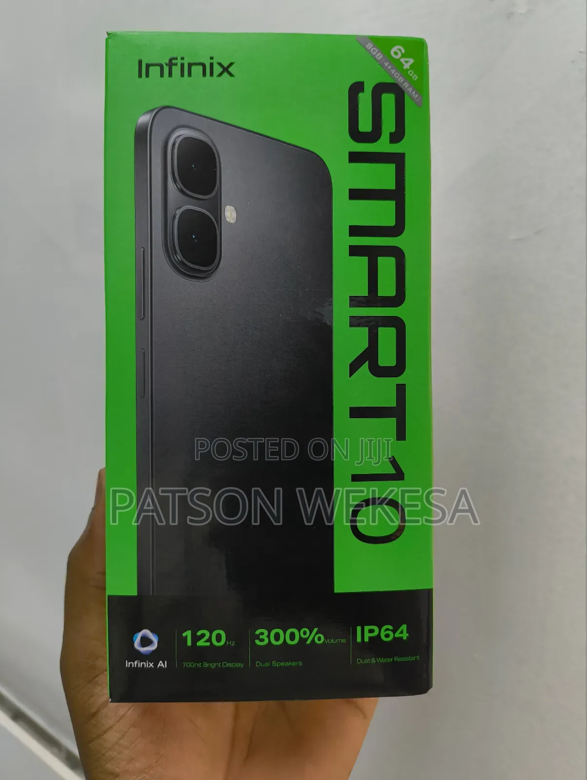 New Infinix Smart 10 64 GB Black