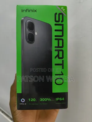 New Infinix Smart 10 64 GB Black
