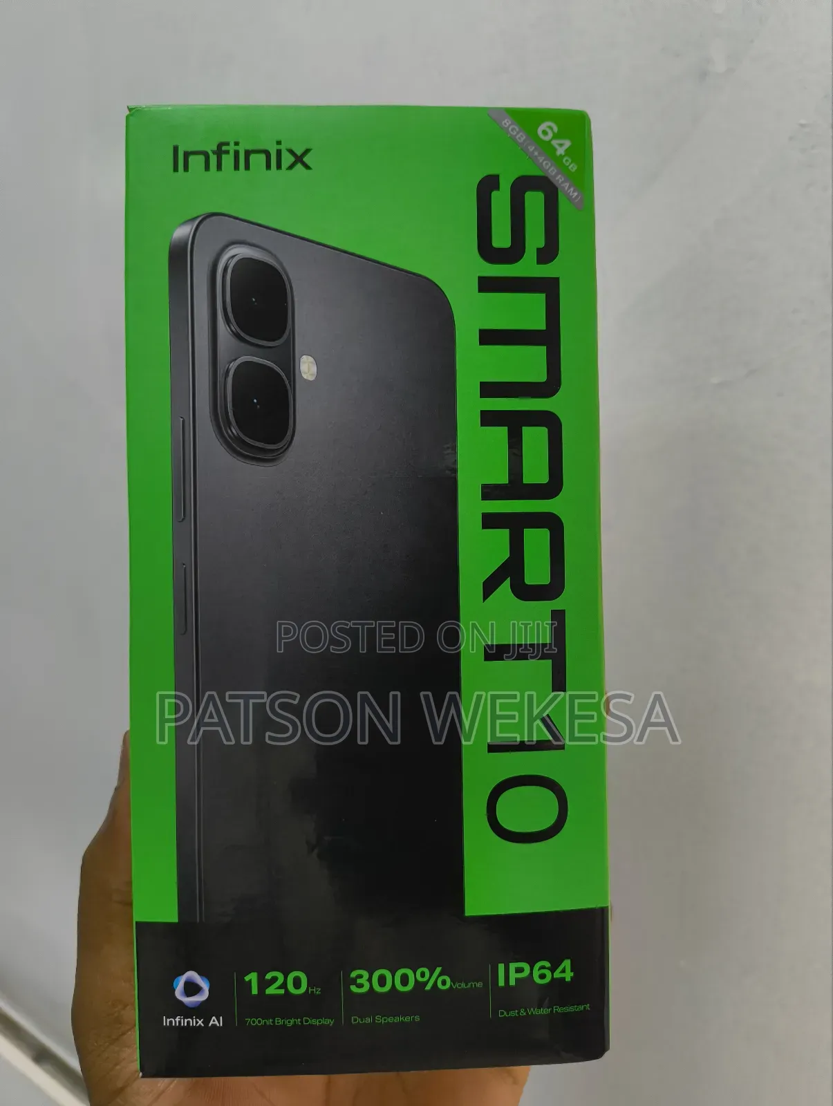 New Infinix Smart 10 64 GB Black