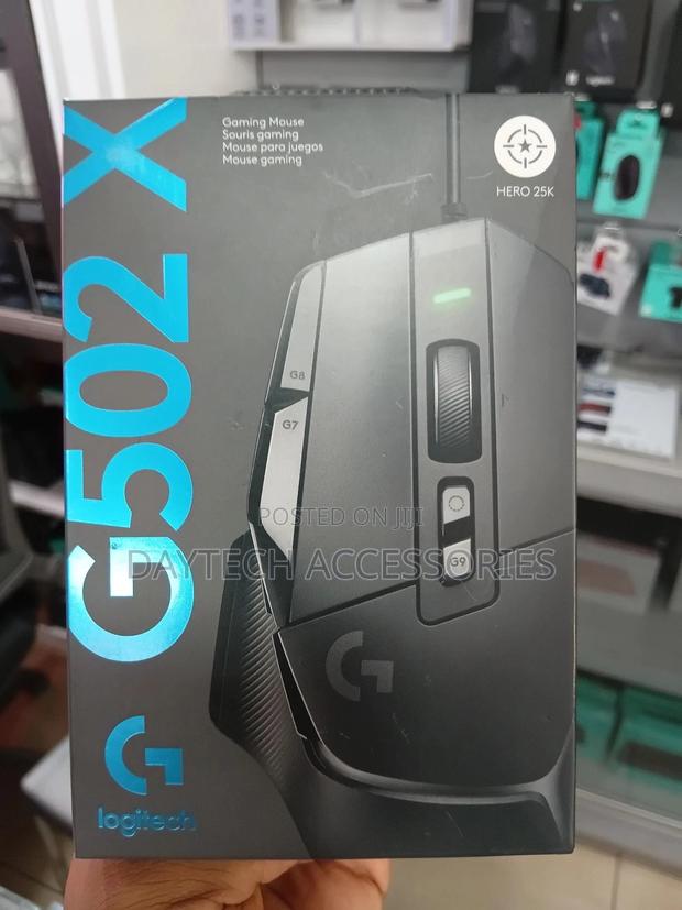 Logitech G502 X Wired Gaming Mouse - Black - thumbnail 2