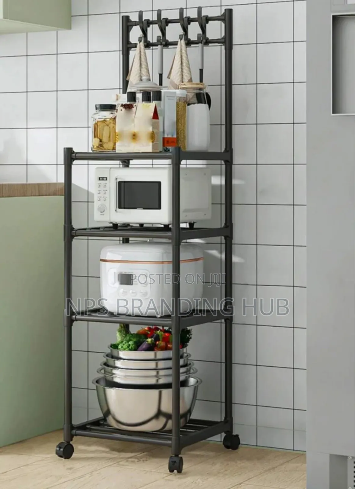 4 Layers Multi-purpose Storage Rack Zn