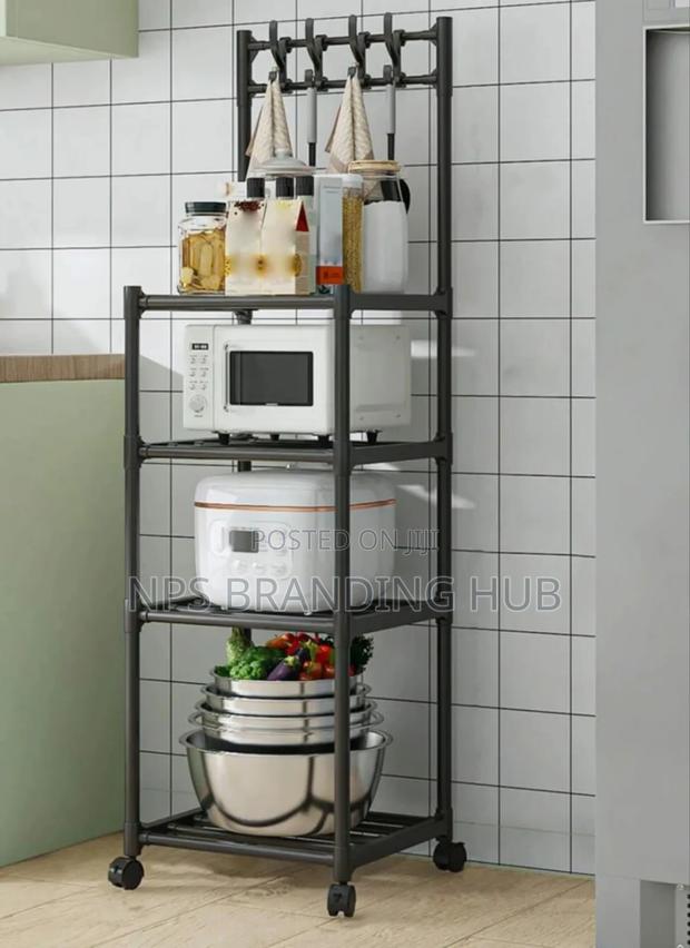 4 Layers Multi-purpose Storage Rack Zn - thumbnail 2