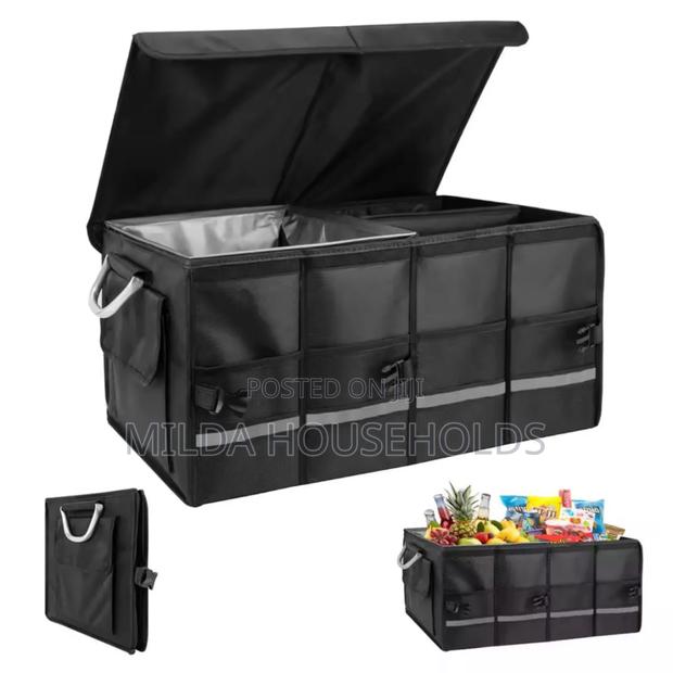 Foldable Premium Car Trunk Boot Organizer. - thumbnail 2