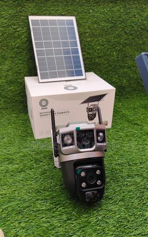 Solar Powered 4g CCTV Camera Dual Lens With Motion Detection - main view