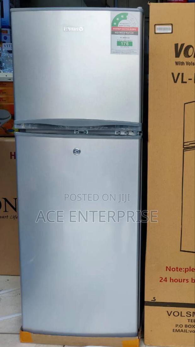 138 Litres Volsmart Top Freezer - Double Door Fridge