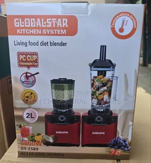 Globalstar 2in1 Heavy Duty Commercial Blender With Grinder