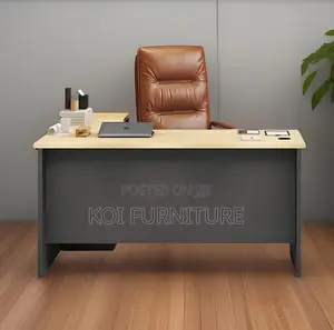 Office Desk; Curved Executive Home Office Desk
