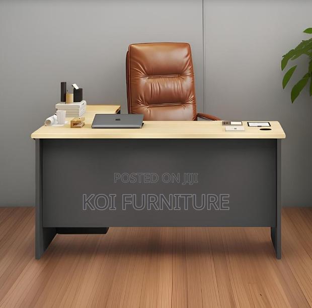 Office Desk; Curved Executive Home Office Desk - thumbnail 2