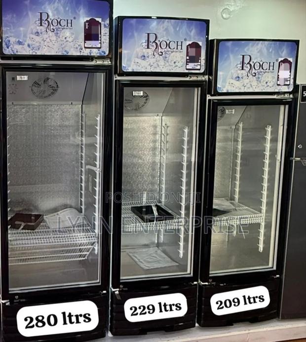 229 Litres Roch Vertical Showcase Model RSF-290-O Refrigerator
