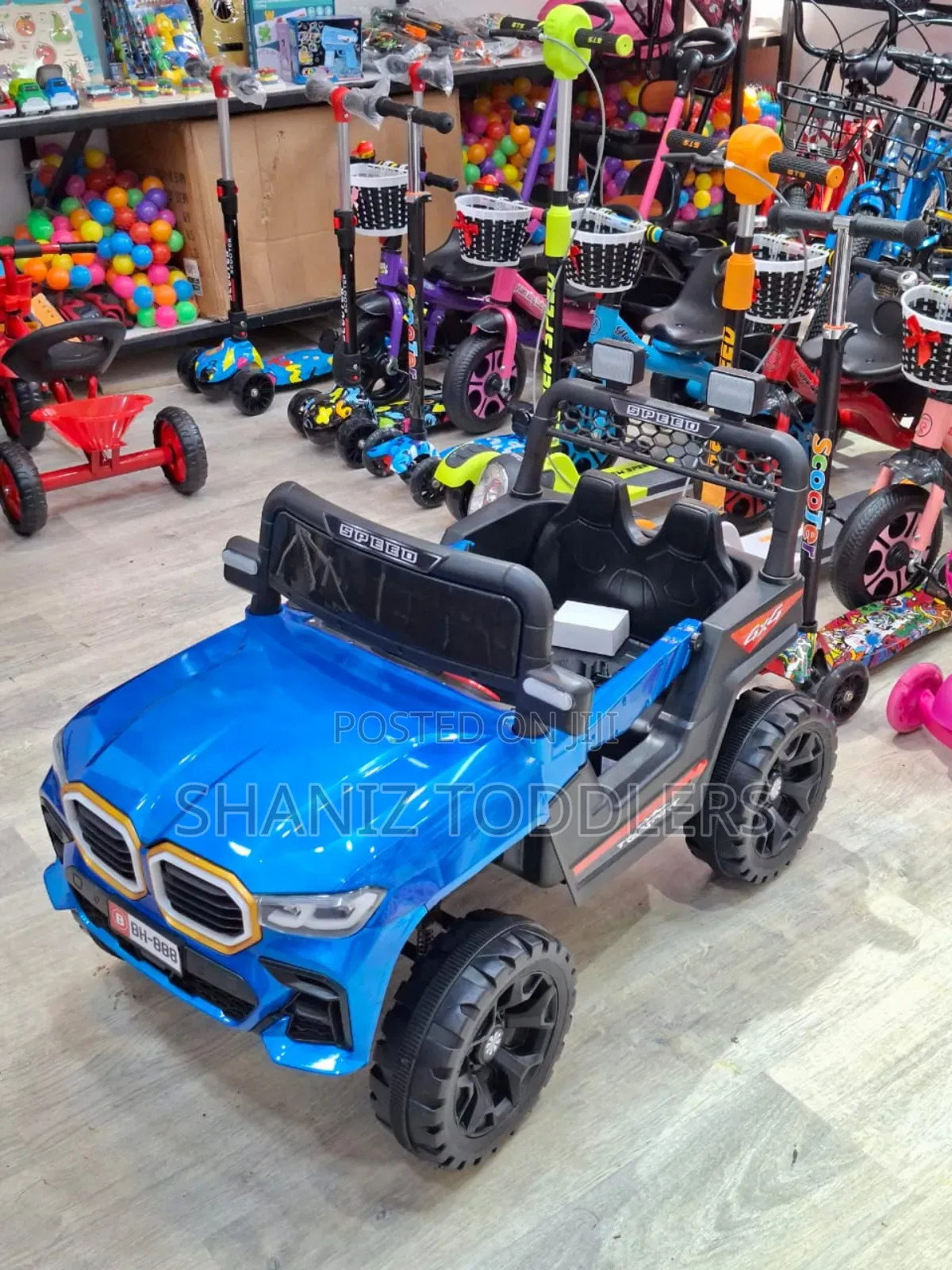 Speed Electric Car for Kids (1-6yrs)