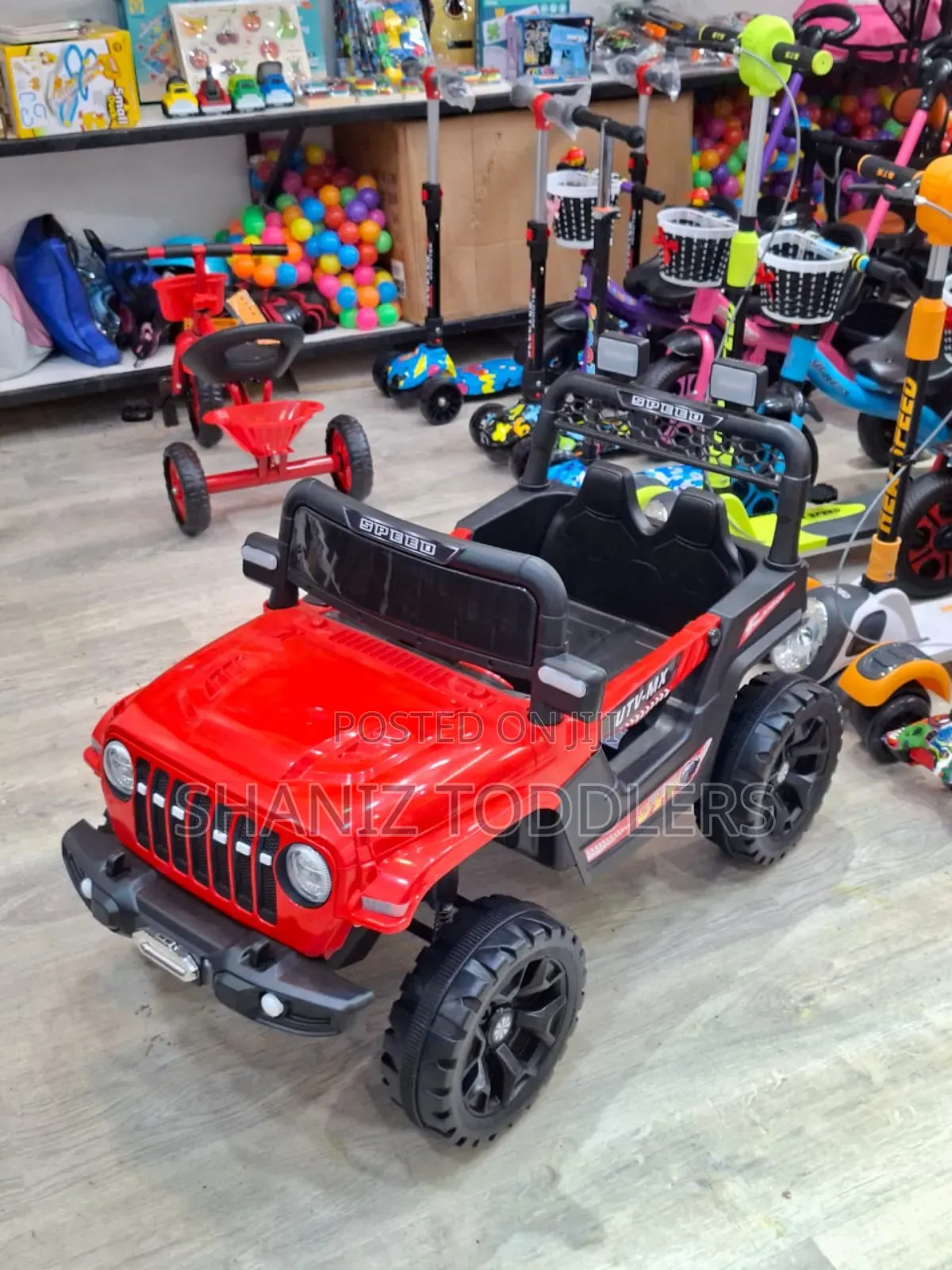 Speed Electric Car for Kids (1-6yrs)
