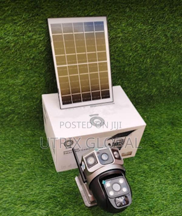 Outdoor Dual Lens Solar 4g Camera With Phone Monitoring