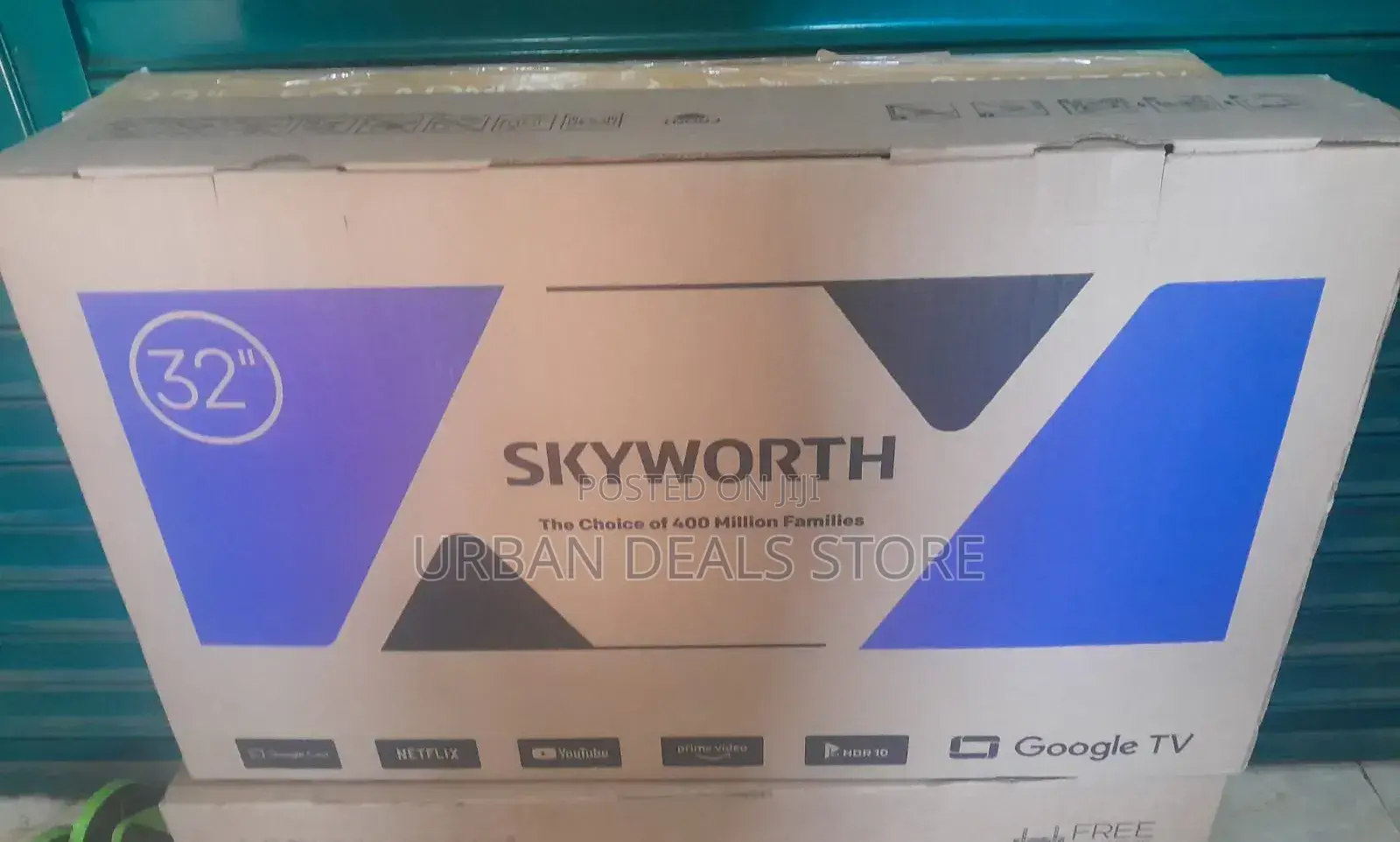 32 " Hd Led Display (1366 × 768 Resolution)
Smart Android Modern Look