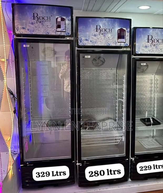 329 Litres Roch Vertical Showcase Model RSF-410-O Refrigerator