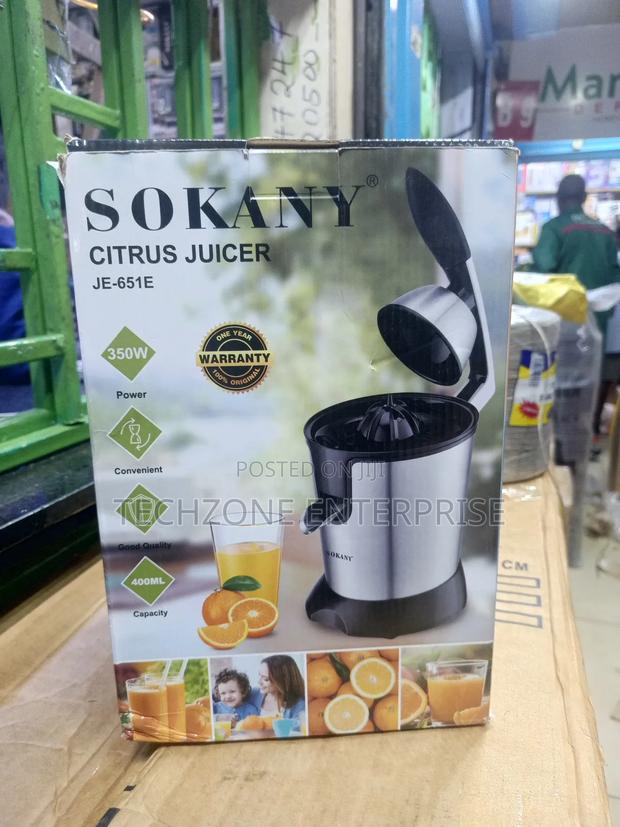 Sokany Electric Citrus Juicer Squeezer 