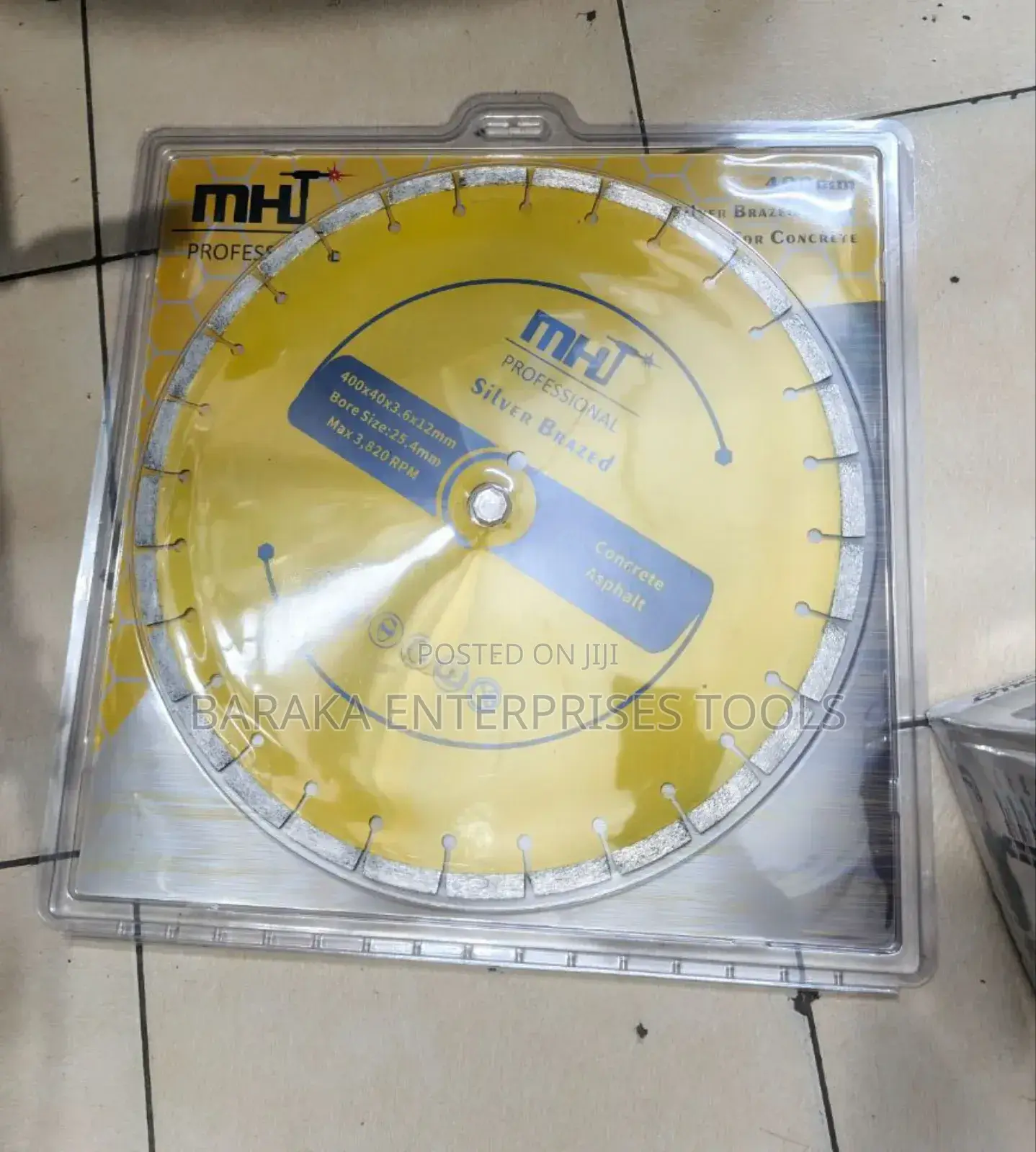 16inch MHT Diamond Cutting Disc