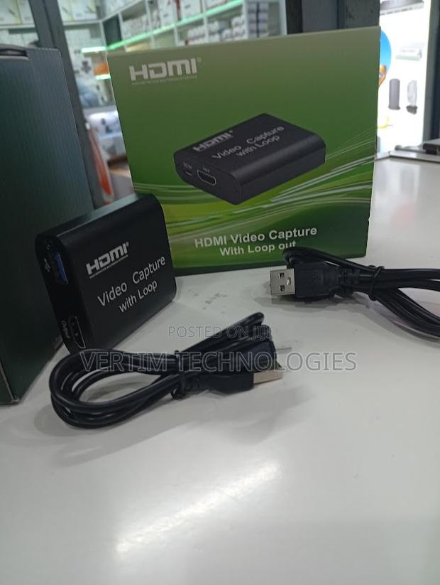 Hdmi Capture Card With Loop Out for Camera Recording - main view