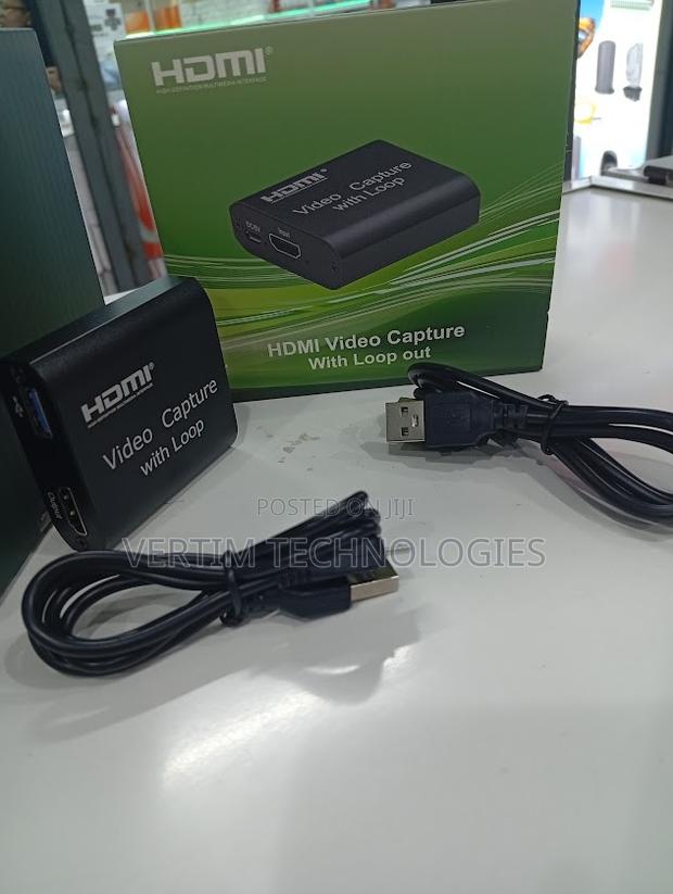 1080p Output Resolution Support Hdmi Video Capture Card With Loop Out