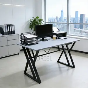 Office Desk : Sturdy 120cm Generic Home Office Desk