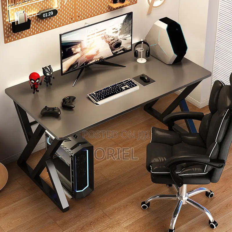Office Desk : Sturdy 120cm Generic Home Office Desk