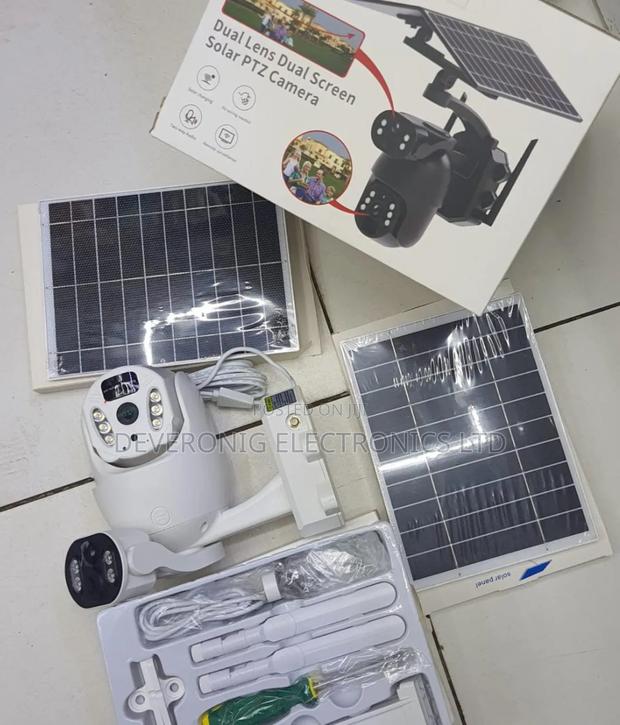 6mp Dual Lens Solar Cameras - main view
