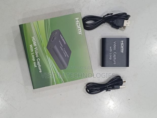 High Speed Hdmi Video Capture Card With Loop Out 1080p